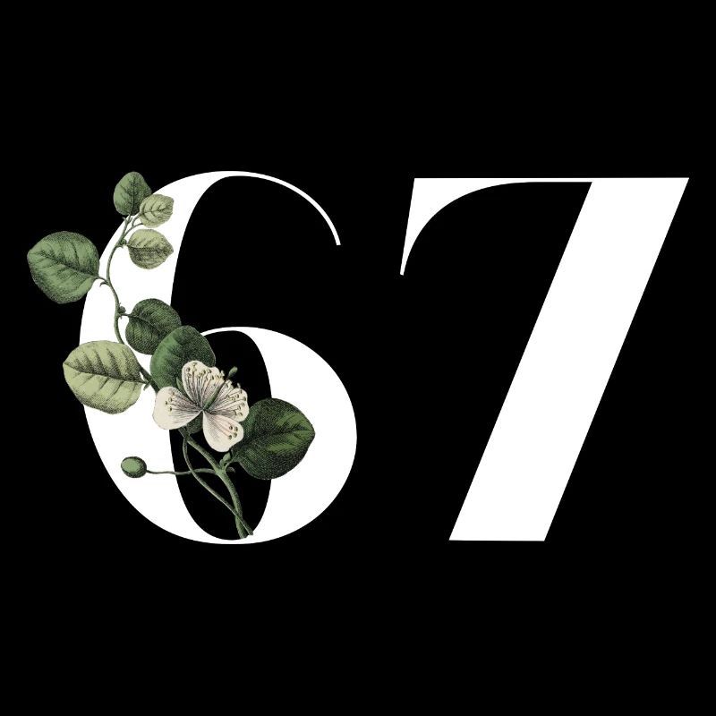 Nummer 67 Blumengrün - 67. Blumengeburtstag