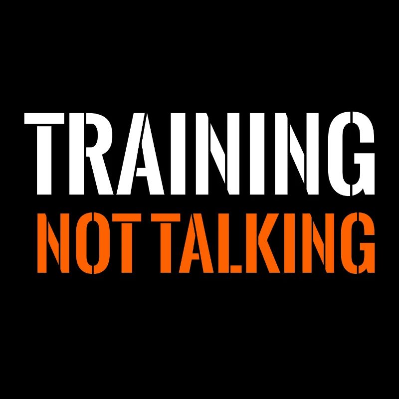 Training not talking