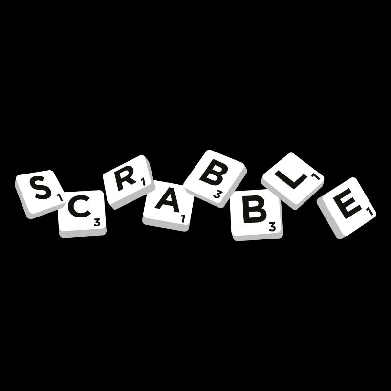 Titre De Tuile De Lettre Inégale De Scrabble