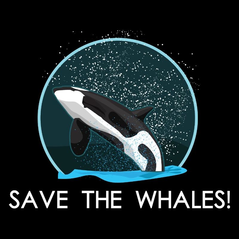Save the whales Orca killer whale whale gift