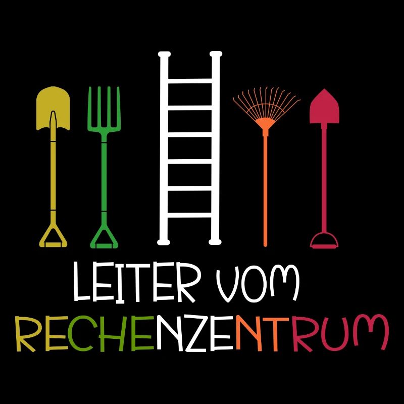 Leiter vom Rechenzentrum Gartenoutfit Gartenarbeit