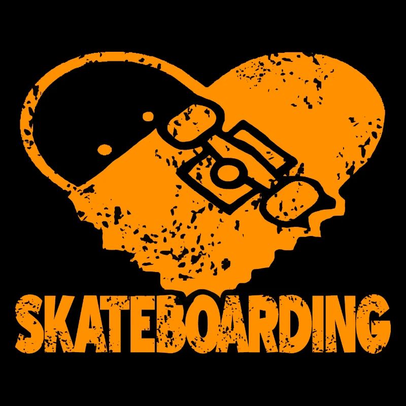Vintage Broken Board Skateboarding Lover Tee