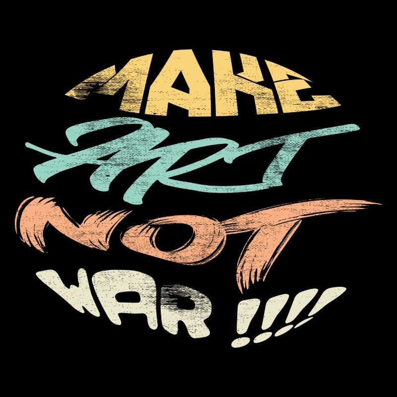 make art not war