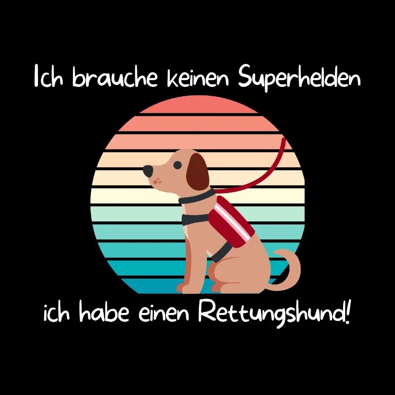 Superhelden vs Rettungshund