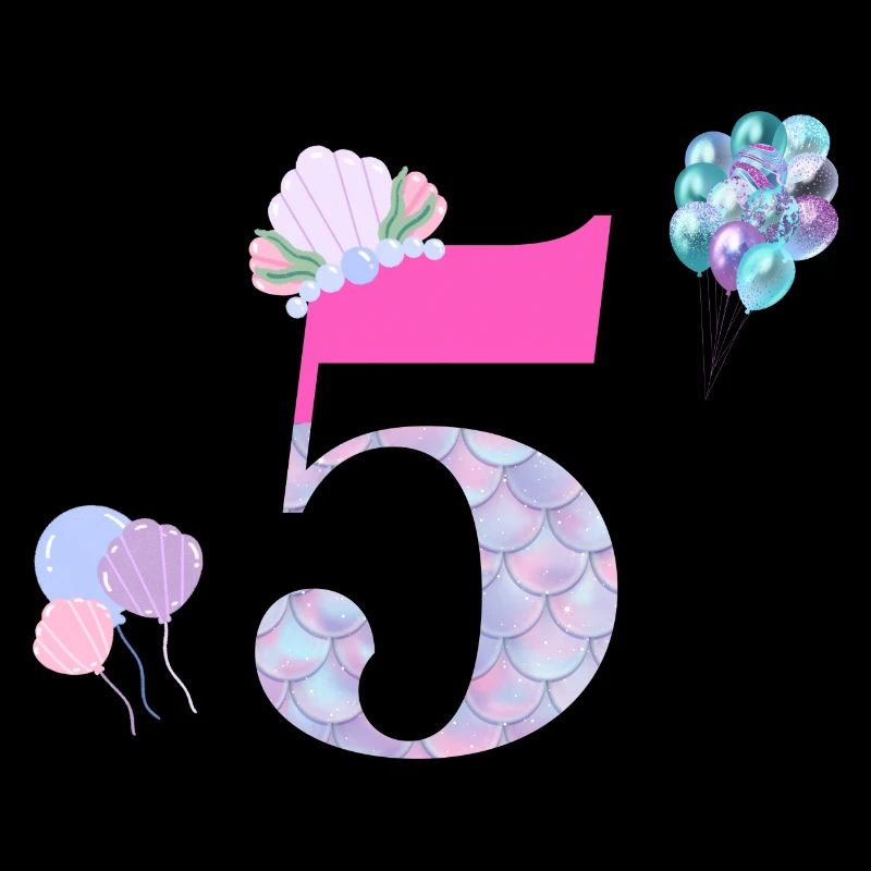 5e anniversaire sirène