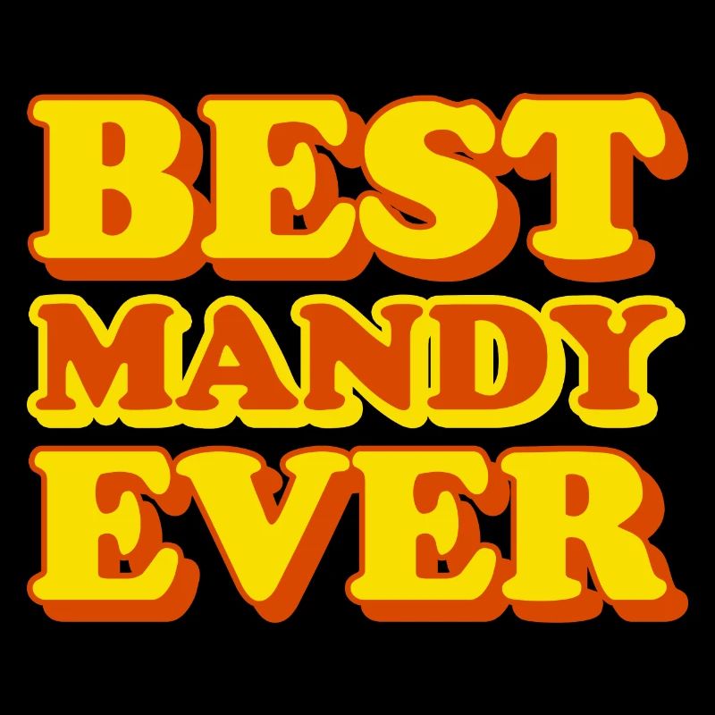 Funny gift with first name Mandy