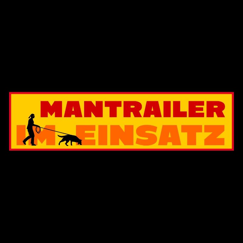 Mantrailer im Einsatz (Frau)