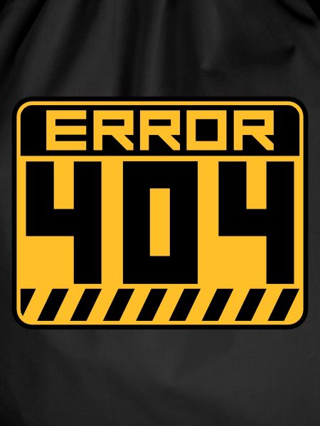 Error 404 Schild Warnung