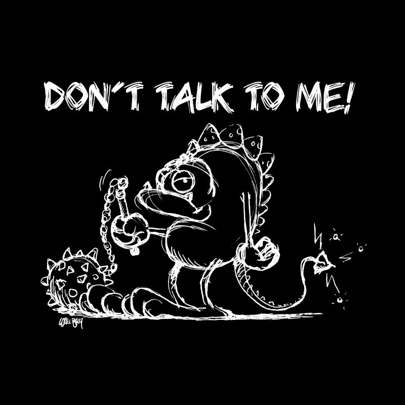 Cooles Schlechte-Laune-Monster