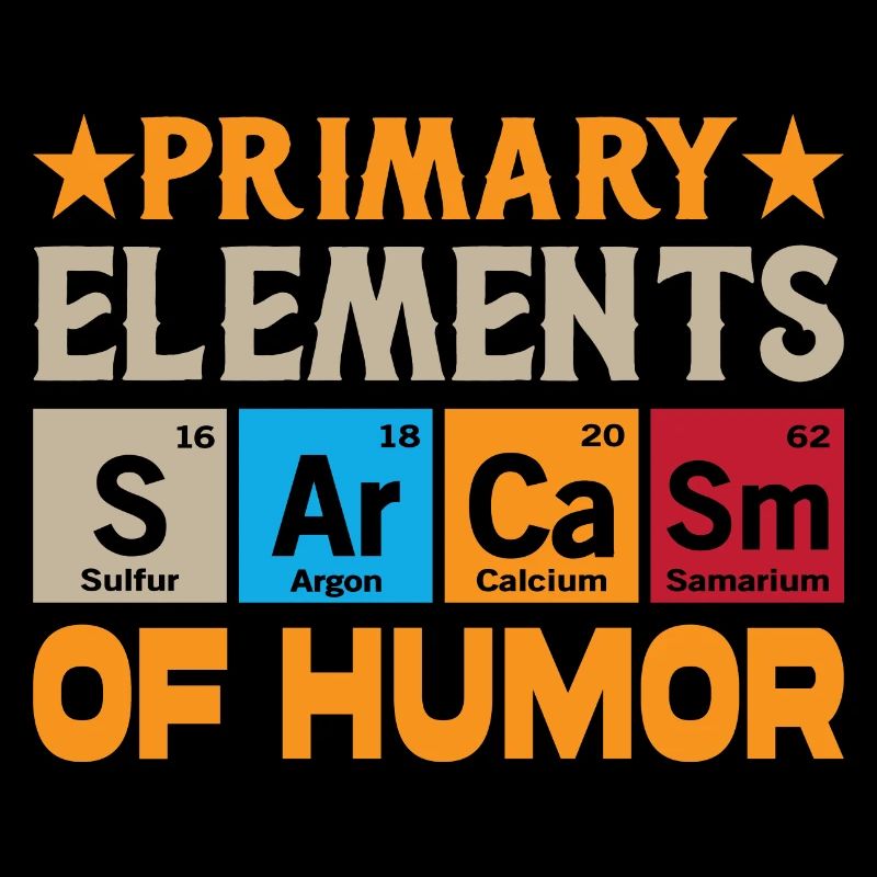 S AR CA SM Elements Vintage pour les étudiants en sciences