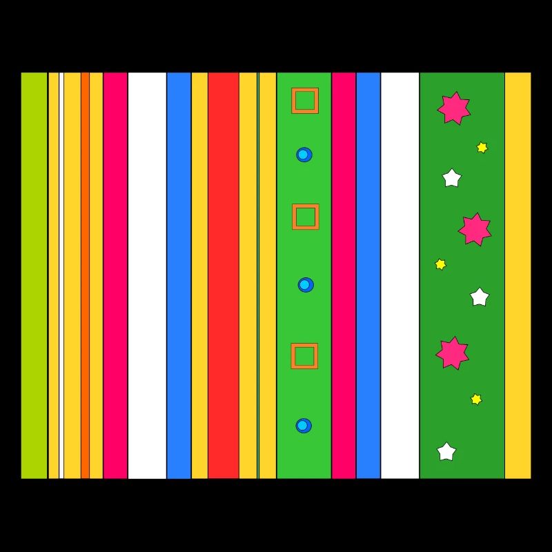 Patterns, stripes and shapes