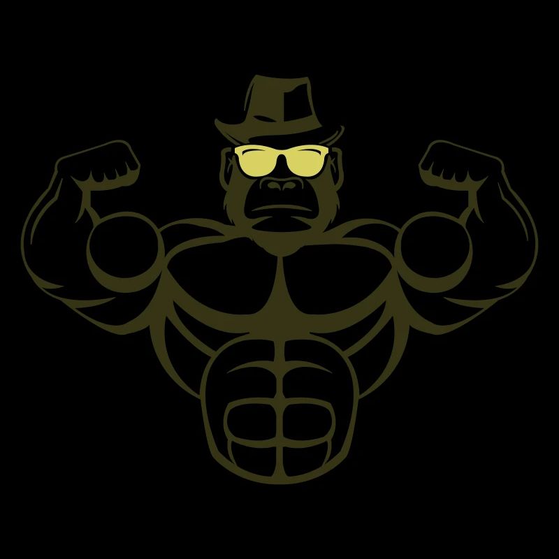 strong gorilla