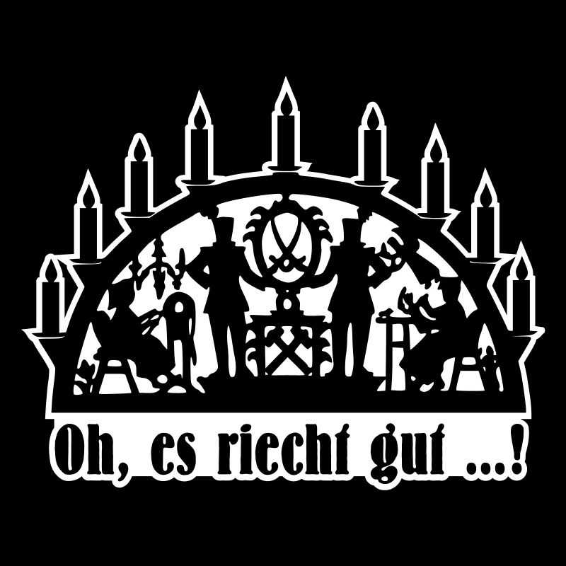 Schwibbogen - Oh es riecht gut (2 color)