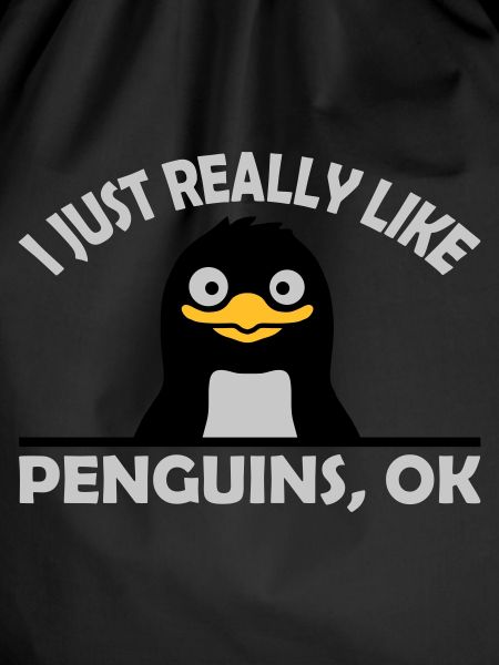 I just like penguins