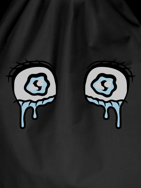 Comic Eyes Tears Sad
