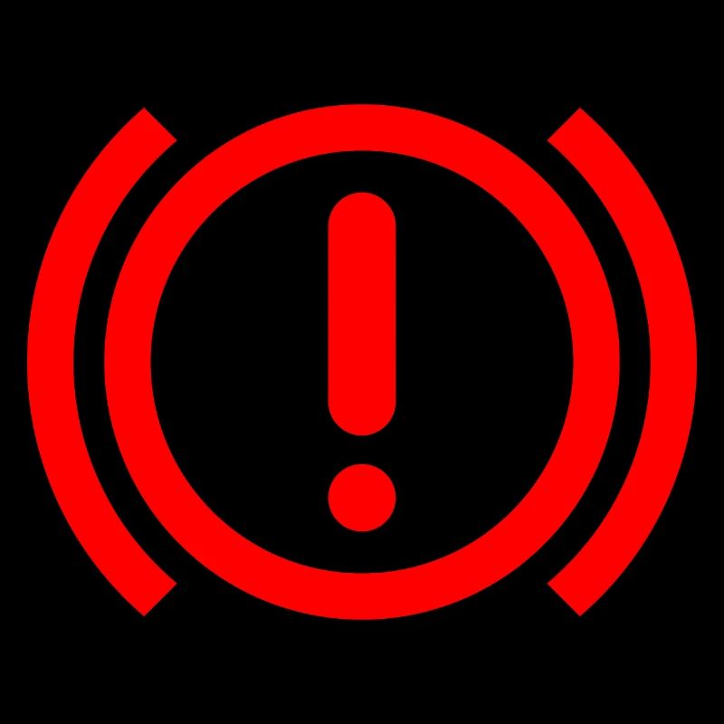 Dashboard Brake Warning Light