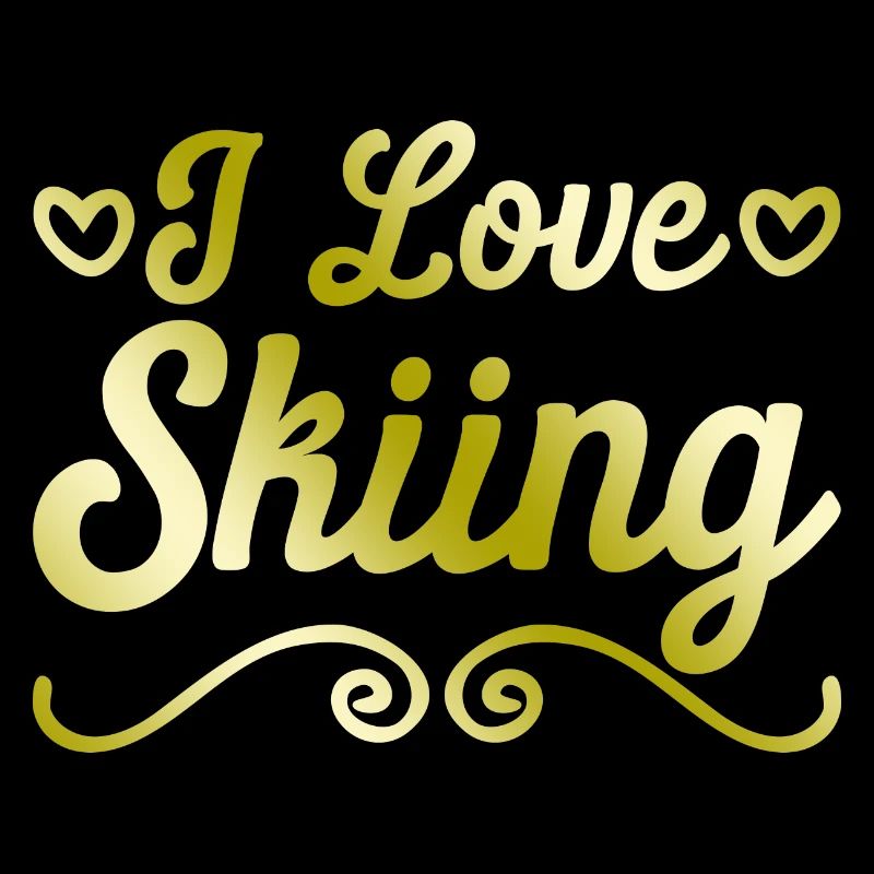 I love skiing