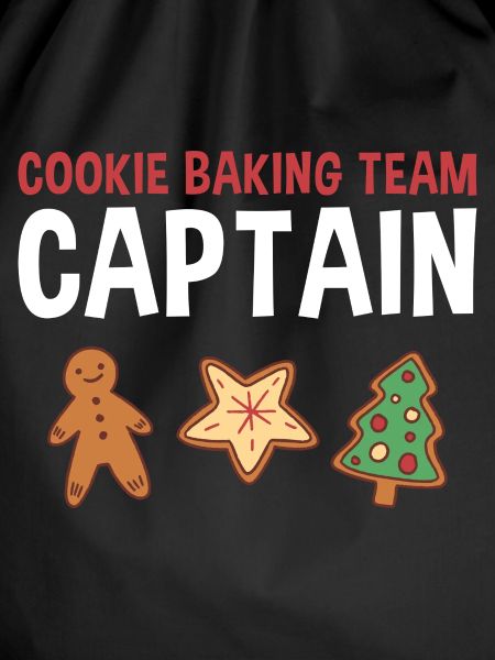 Cookie Baking Team Captain Cookie