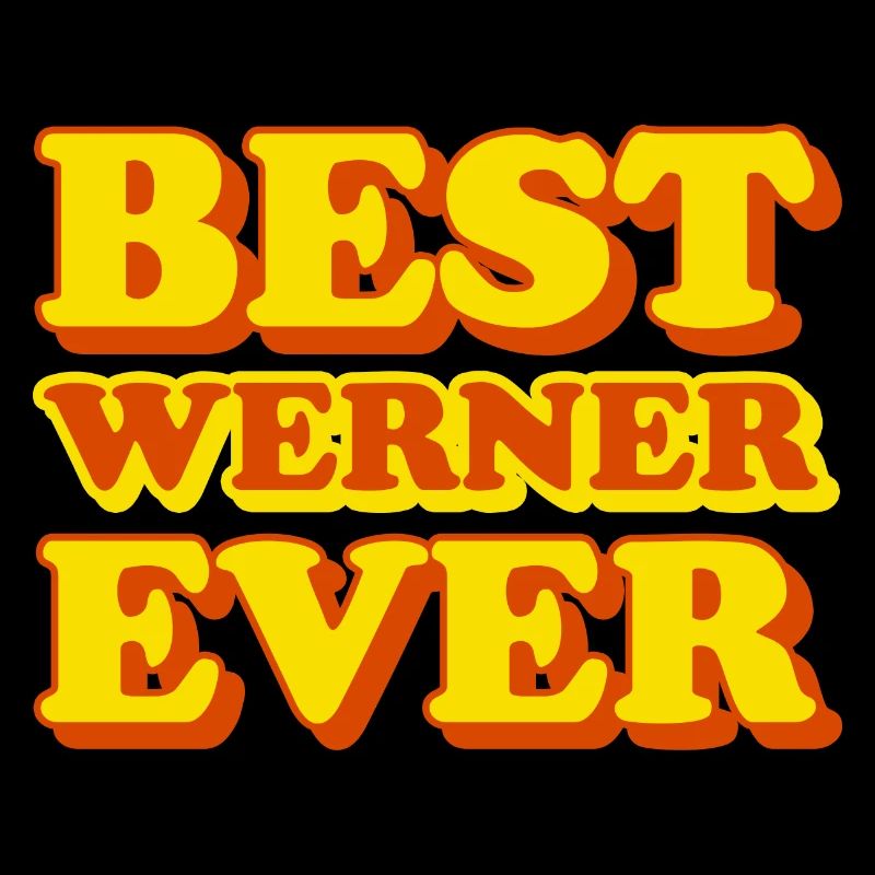 Funny gift with first name Werner