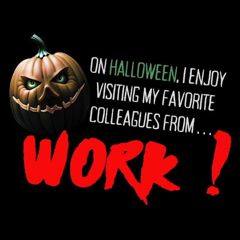 Halloween Design- Arbeitskollegen