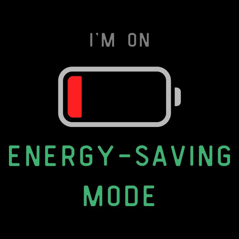 I'm on Energy-Saving Mode