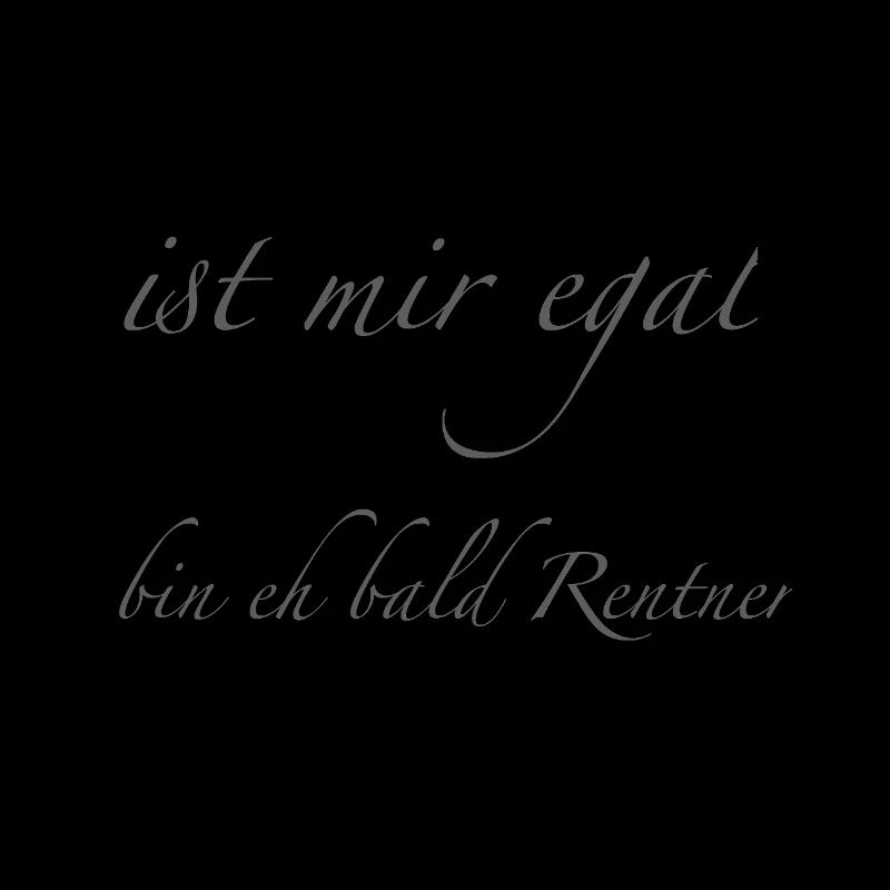 bin bald Rentner