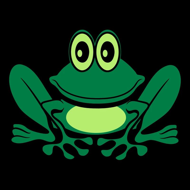 Sweet funny frog