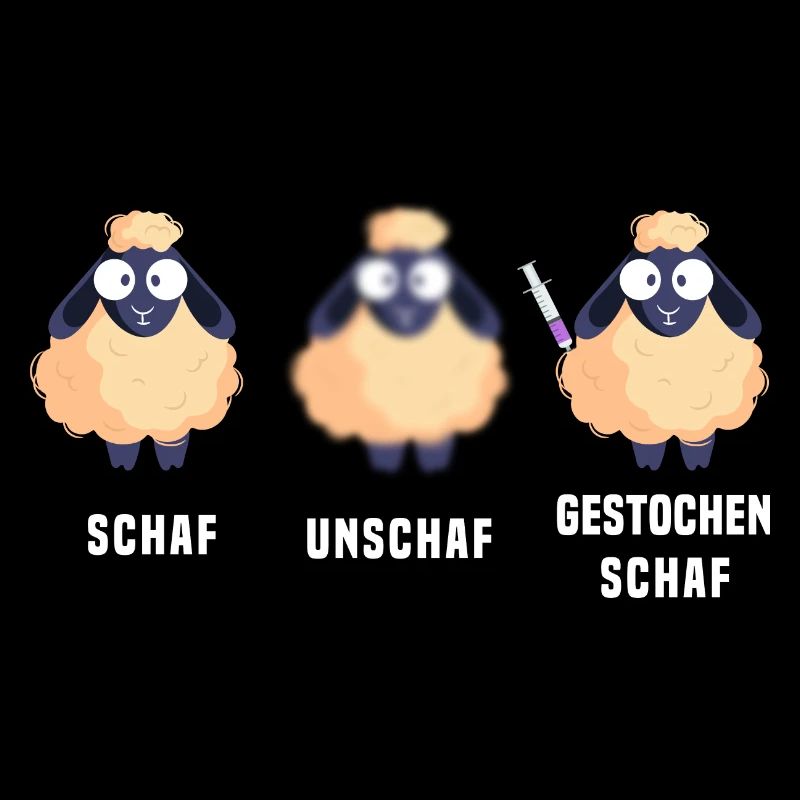 Schaf Unschaf Gestochen Schaf