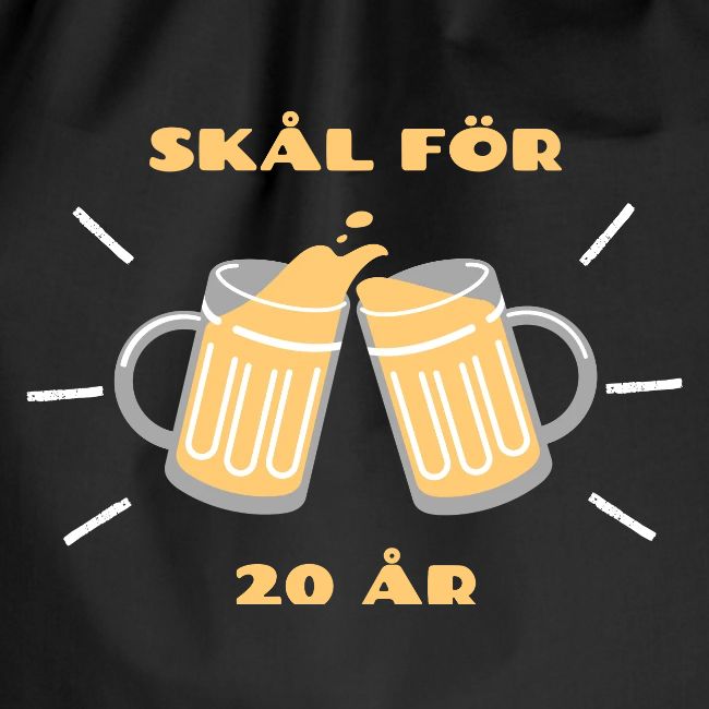 skål för 20 år