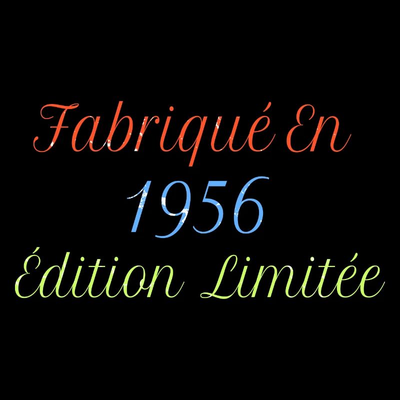 Rétro Fabriqué En 1956 Édition Limitée Présente