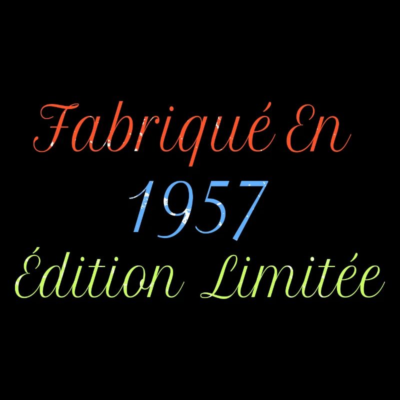 Rétro Fabriqué En 1957 Édition Limitée Présente