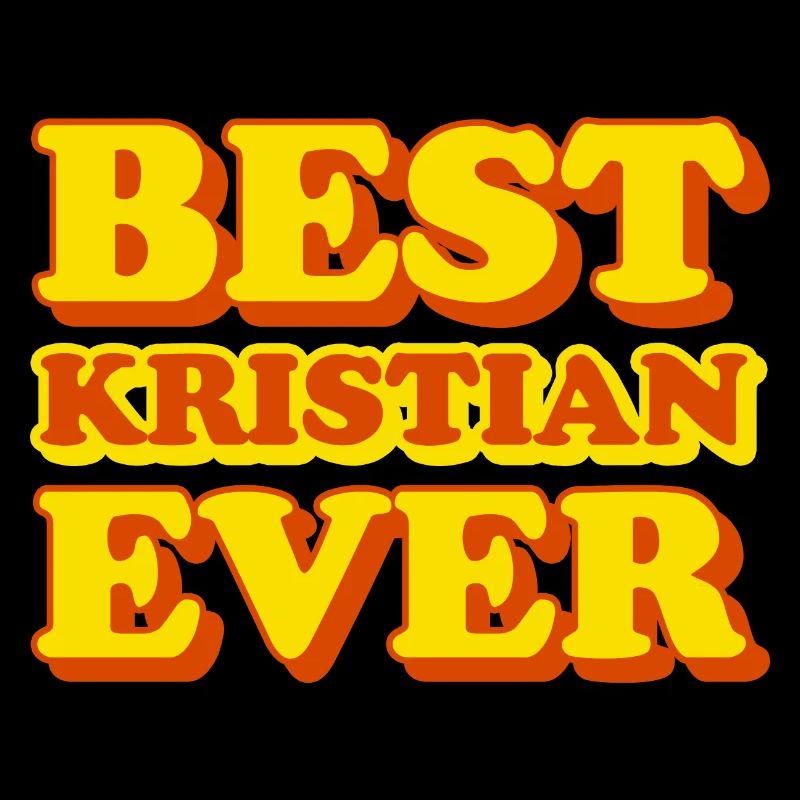 Funny gift with first name Kristian