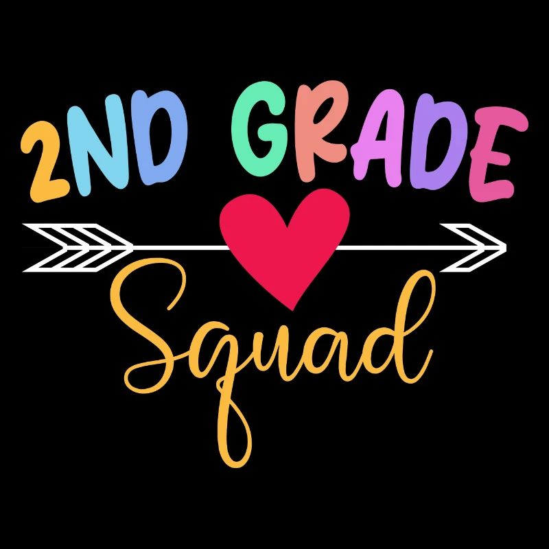 2nd Grade Squad - Teacher Student School