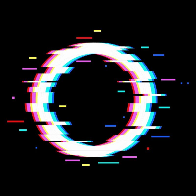 Glitch-Kreis!