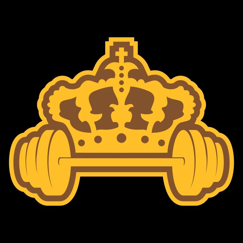Conception du logo Krone Dumbbell
