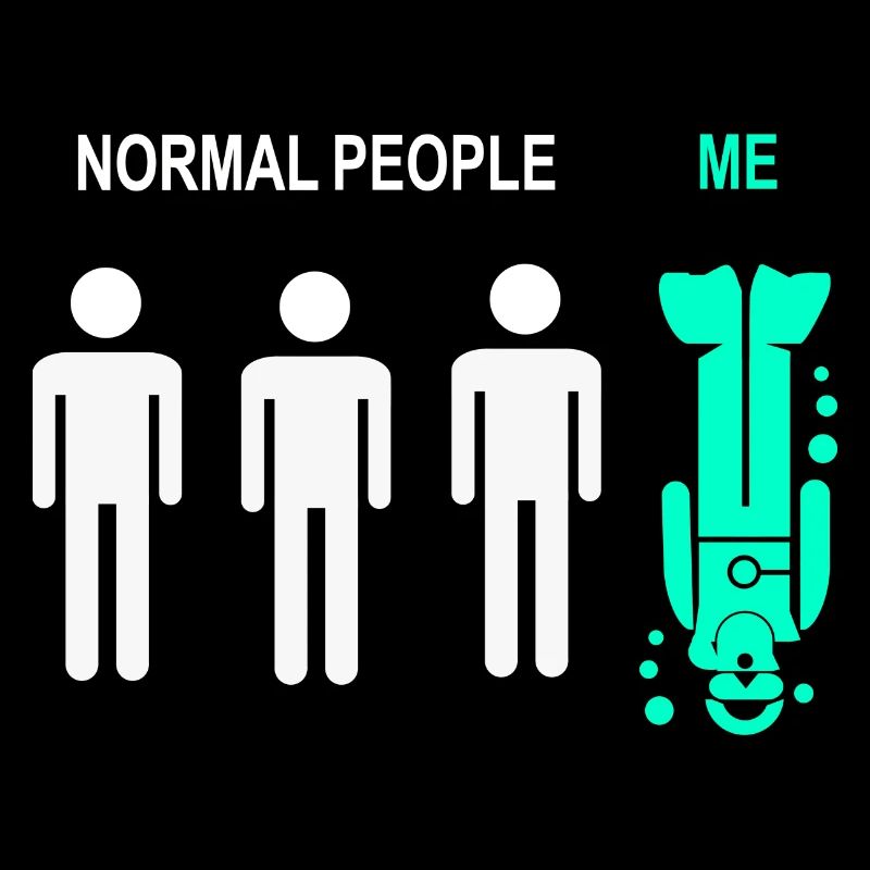 normal people vs me