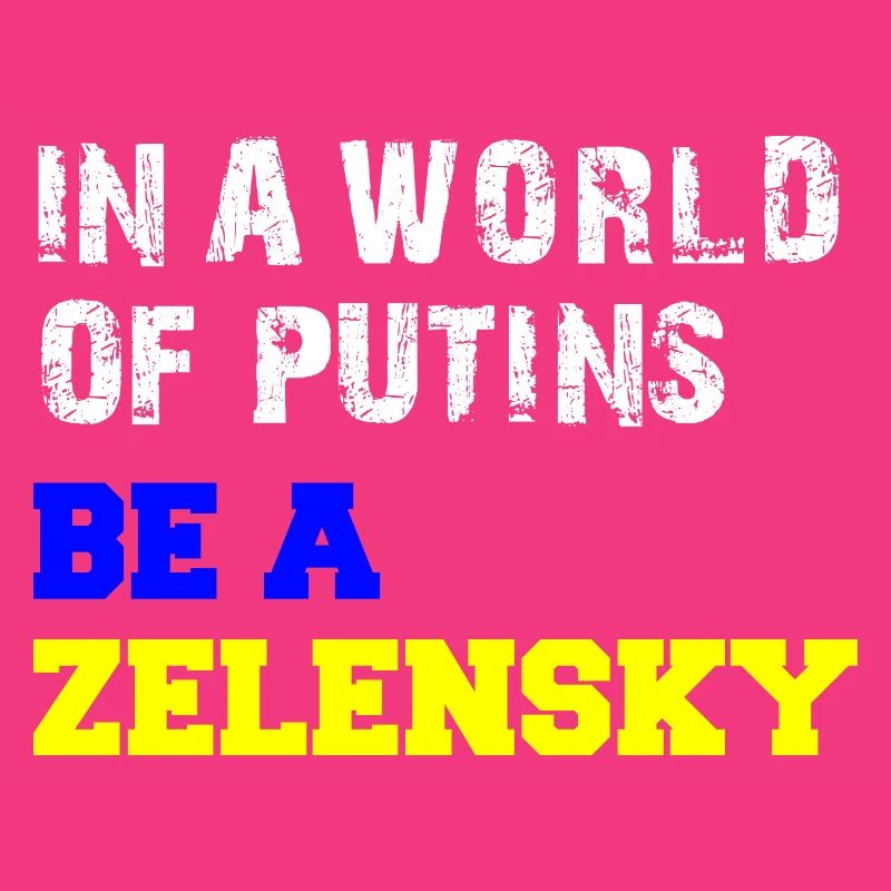 Dans un monde de Poutine, soyez un Zelensky
