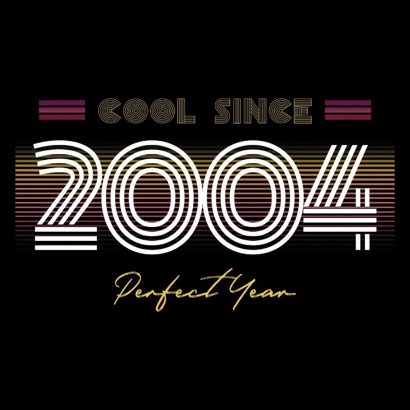 Geburtstag Cool seit 2004