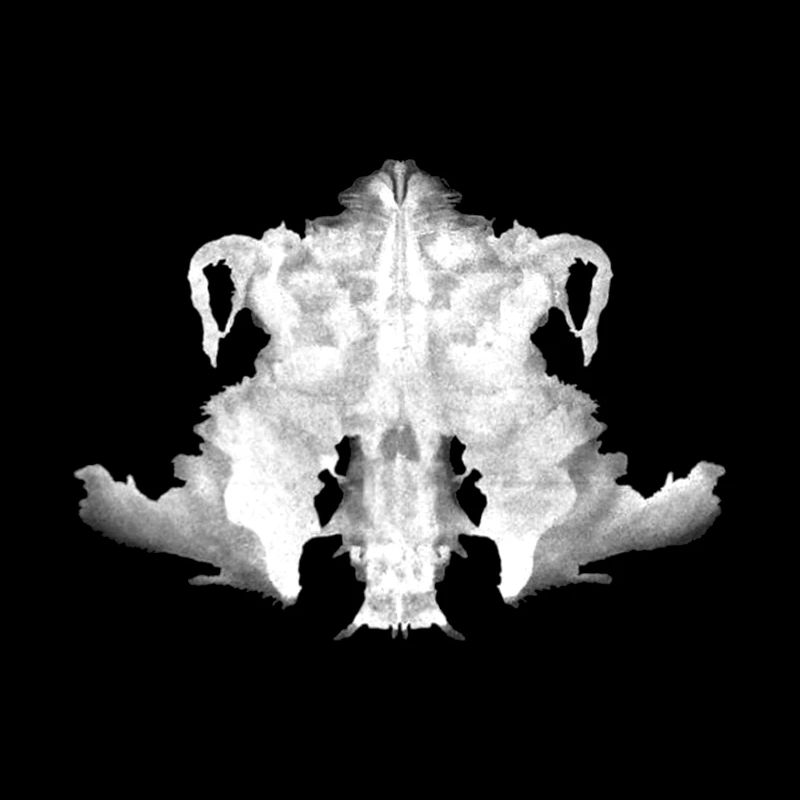 Rorschach Tafel 4/10 invertiert