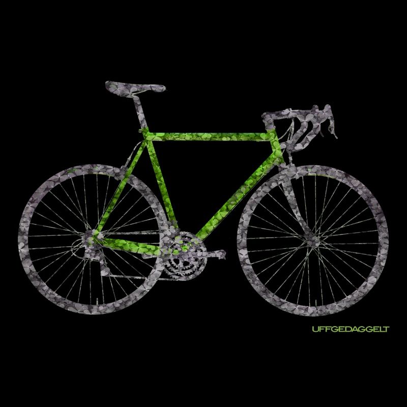 Vélo de route trèfle vert