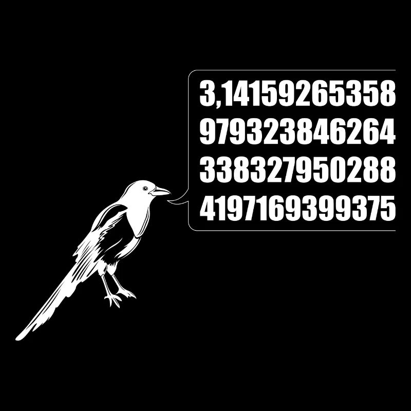 The learned magpie - white