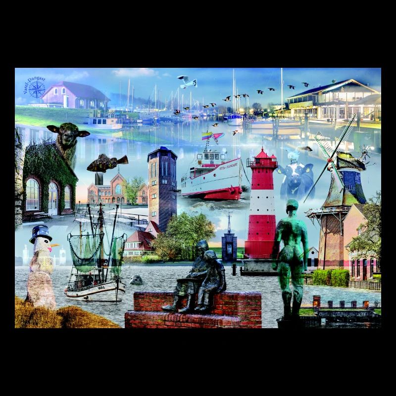 Varel Dangast Wimmelbild