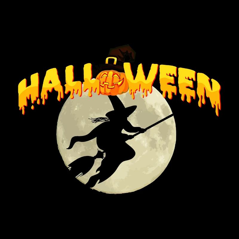 Halloween pumpkin witch , Halloween