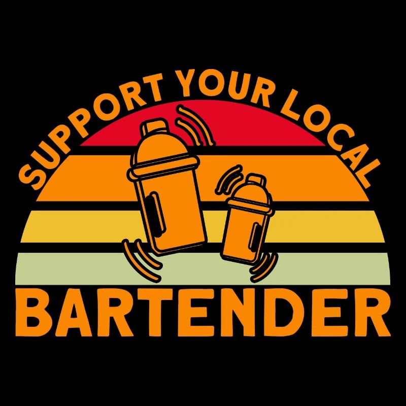 Bartender Mixologist Cocktail Bar Gift