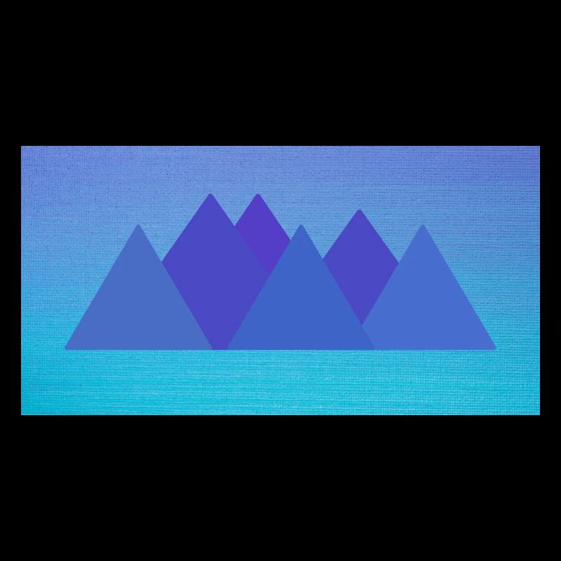 The blue mountains