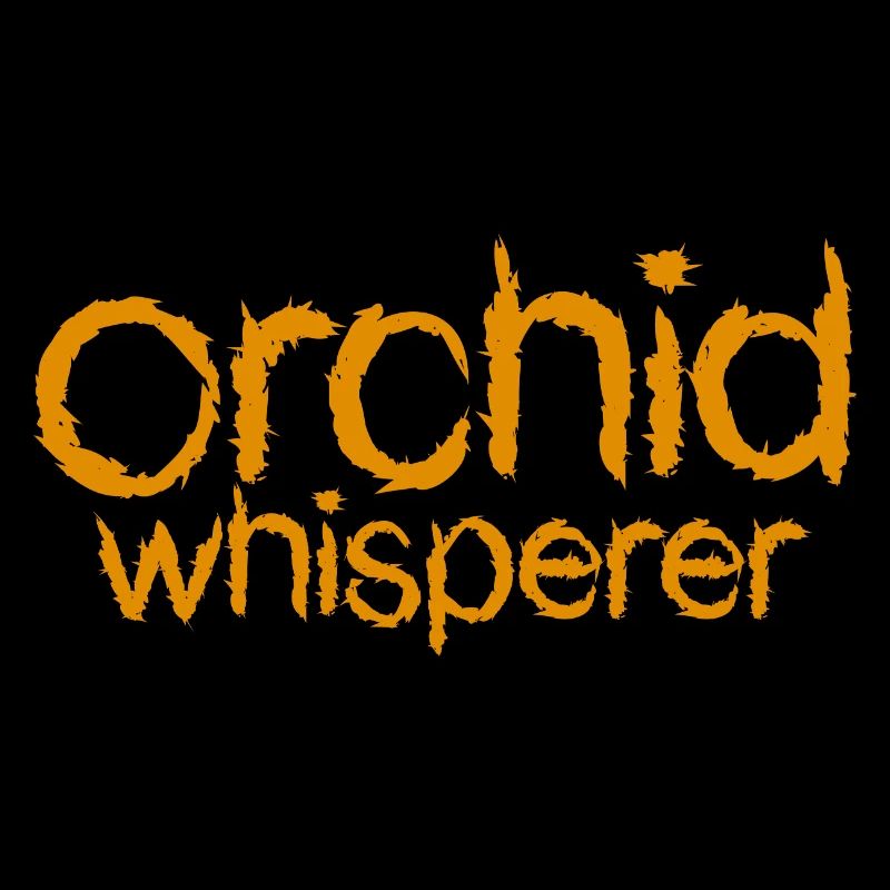 Orchidées Texte murmurant