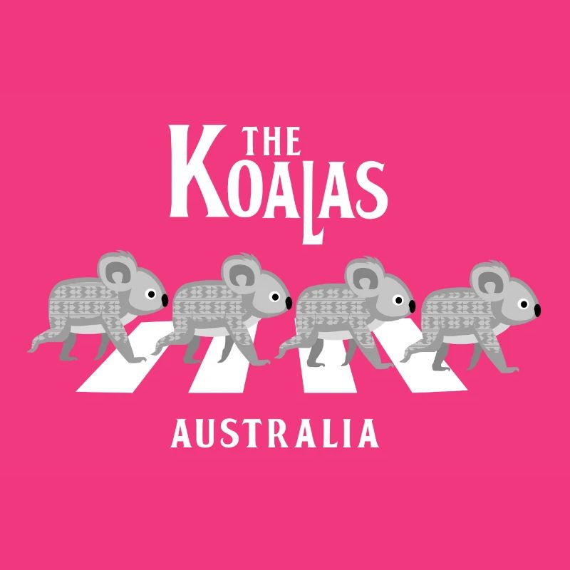 Koalas patterned