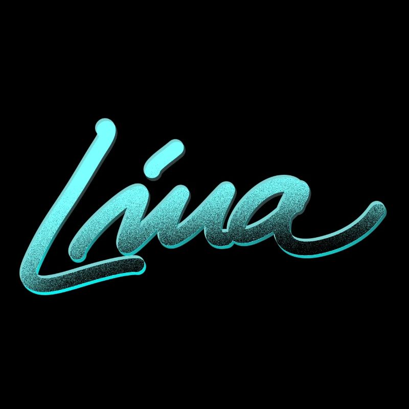 lina font graffiti template