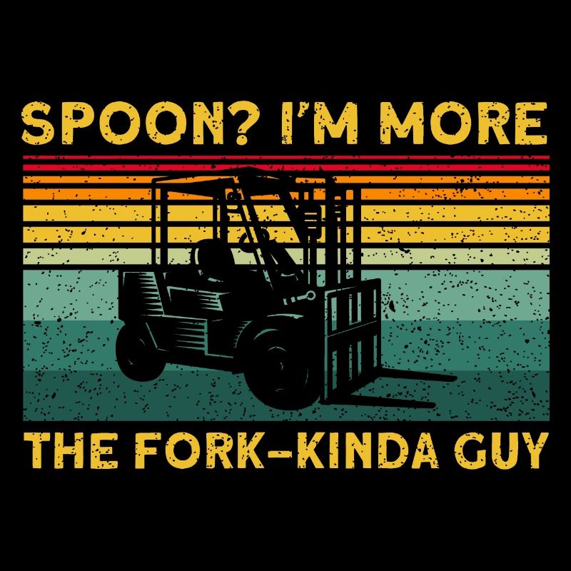 Chariot élévateur Fork-Kinda Guy Cadeau