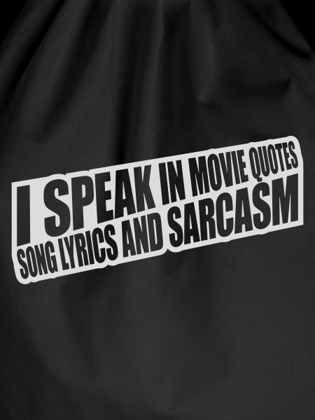 speak lyrics and sarcasm